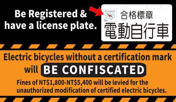 Be Registered & have a license plate