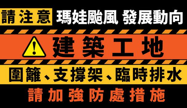 請密切注意瑪娃颱風動向