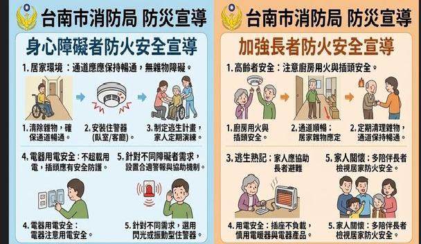 南科分隊防火宣導 
